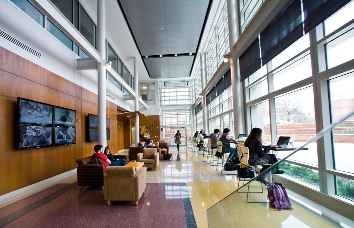 Knight Hall atrium
